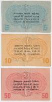 Olaszország 1918-1990. 7db klf bankjegy T:III
Italy 1918-1990. 7pcs of diff banknotes C:F