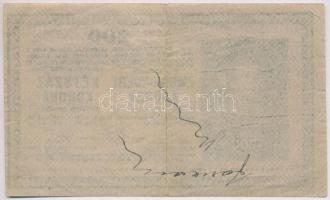 1918. 200K "A 2087" hullámos hátlap, hamis "Bács-Bodrog Vármegye Bácsföldvár Község&q...