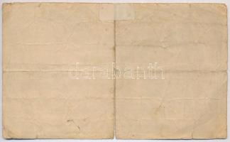 1918. 200K "A 1019" sima hátlap, hamis "Magyar Állampénztár - Debrecen" felülbél...