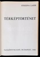 Stegna Lajos: Térképtörténet. Bp., 1980, Tankönyvkiadó. Kartonált papírkötésben, jó állapotban