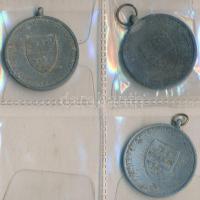 1940. Erdélyi részek felszabadulásának emlékére cink emlékérem (3x) Szign.:BERÁN L.T:2-3 Hungary 1940. Transylvania Medal zinc decoration (3x) Sign.:BERÁN C:XF-F NMK.: 428.