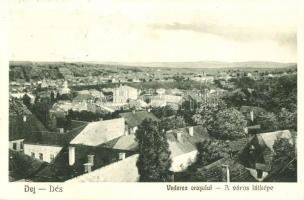 Dés, Dej; zsinagóga. Medgyesi Lajos kiadása / synagogue 1940 Dés visszatért So. Stpl