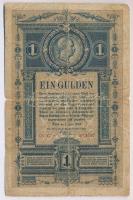 1882. 1Ft / 1G T:III-,IV ly.
Hungary 1882. 1 Forint / 1 Gulden C:VG,G hole
Adamo G125