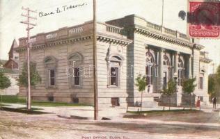 Elgin, Illinois; post office, TCV card (EK)