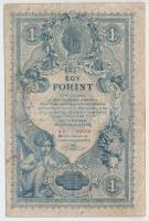 1888. 1Ft/1G T:III- Hungary 1888. 1 Forint / 1 Gulden C:VG Adamo G126