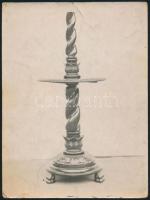 cca 1910-1920 Újpest, Nagy Ernő facsillárkészítő mester termékfotói, 5 db, 24x18 cm