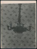 cca 1910-1920 Újpest, Nagy Ernő facsillárkészítő mester termékfotói, 5 db, 24x18 cm