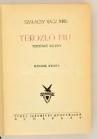 Turul Szépmíves Könyvek, 4 db (2.,3., 4., 6. kötetek), kissé kopottas, jó állapotban: Szalacsy Rácz ...