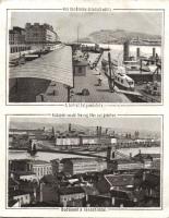 Budapest 7 db lithokép 13x10 cm