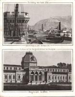 Budapest 7 db lithokép 13x10 cm