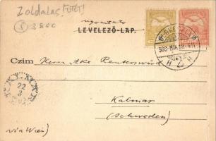 Budapest III. Rómaifürdő, vendéglő, szamár (ragasztónyom / glue mark)