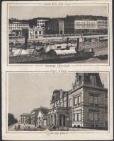 Budapest Károlyi palota lithokép 13x10 cm