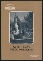 4 db török kori műemlékekről szóló könyv: Molnár József:  A török világ emlékei Magyarországon. Bp.,...