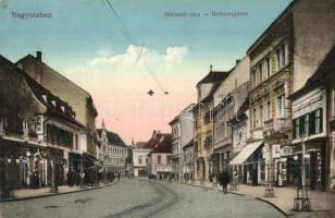 Nagyszeben, Hermannstadt, Sibiu; Disznódi utca / Heltauergasse (EK)