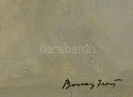 Barcsay jelzéssel: Koponyás csendélet. Olaj, farost, 40×56 cm