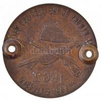 Amerikai Egyesült Államok DN "In memory of glorious days - 1862 of fort A. Lincoln" háború...