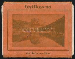 1938 A Gyilkos-tó és környéke, 10 db fotó + Salzburg, 1 db fotó, 7x9 cm