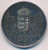 Ligeti Erika (1934-) DN "A Közlekedésért / A Közlekedési, Hírközlési és Vízügyi minisztertől&qu...