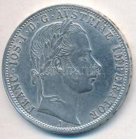 Ausztria 1864A 1Fl Ag "Ferenc József" T:2 oxidáció 
Austria 1864A 1 Florin Ag "Franz...