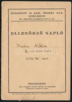 cca 1930 7 db vallási témájú nyomtatvány: 'Miatyánk' szentképsorozat, Család-könyvek, lelkicsokor, stb. 11,5x6 és 17x12 cm közötti méretben