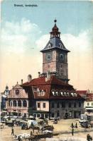 Brassó, Brasov, Kronstadt; Tanácsház, piac / town hall, market + Feldpost