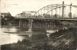 1930 Szatmár, Satu Mare; Szamoshíd / bridge, photo
