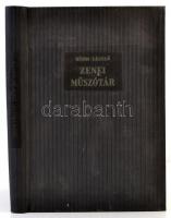 Böhm László: Zenei műszótár. Magyarázatokkal, kottapéldákkal, táblázatokkal és hangjegyírás-útmutató...