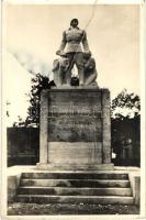 Besztercebánya, Banska Bystrica; első világháborús hősi emlékmű a 16. honvéd gyalogezrednek / WWI heroes monument (fa)