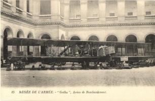 Gotha, Avion de Bombardement. Musée de lArmée - German military aircraft, military museum (from postcard booklet)