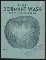 cca 1930-1940 Shell Dormant Wash téli gyümölcsfa permetezőszer