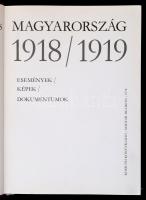 Siklós András: Magyarország 1918-1919. Bp., 1978, Kossuth-Magyar Helikon. Kiadói egészvászon-kötés, ...