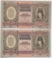 1943. 1000P (3x) T:III,III- fo. Adamo P21