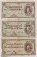 1945. 50P (3x) T:III,III-