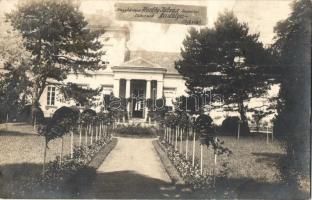 1926 Gyömrő, Nagybányai Horthy István lovassági tábornok kastélya, photo (tűnyomok / pin marks)