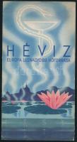 cca 1930-1940 Hévíz, Európa legnagyobb hőforrása, utazási prospektus, képekkel gazdagon illusztrált / tourist guide