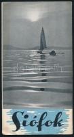 cca 1930-1940 Siófok, utazási prospektus, képekkel illusztrált / tourist guide