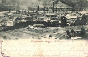 Zólyombrézó, Podbrezová; Vasgyár / iron works (EB)