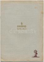 1941 A Siemens rádió képes prospektusa árlistával