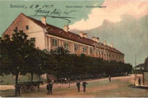 Temesvár, Timisoara; Nándor laktanya / Ferdinands-Kaserne / military barracks (kis szakadás / small tear)