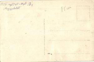 1925 Csobánka, utcakép, Uitz József mészáros és hentesüzlete, Uitz Károly sütödéje, Neuer Jakab kere...