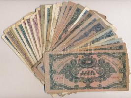 30db-os vegyes magyar pengő bankjegy tétel T:III,III-