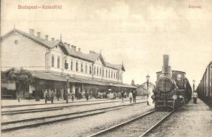 Budapest XI. Kelenföldi vasútállomás, gőzmozdony