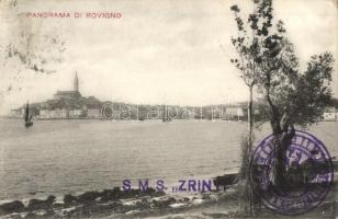 Rovinj, Rovigno; SMS Zrínyi pecsét