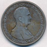 1930. 5P Ag "Horthy jobbra" T:3 Adamo P8