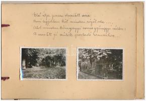 1940 Bárkányi Jenő hadbíró ezredes által összeállítátt emlékalbum hazalátogatása emlékére Rimaszomba...