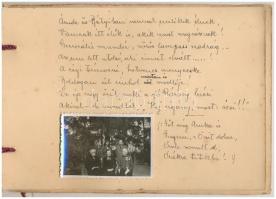 1940 Bárkányi Jenő hadbíró ezredes által összeállítátt emlékalbum hazalátogatása emlékére Rimaszomba...