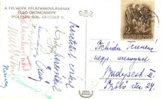 1938 Ipolyság, Sahy; bevonulás a Fő téren / entry of the Hungarian troops