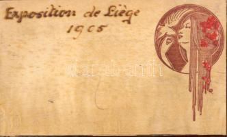 1905 Exposition de Liége (woodden pc)