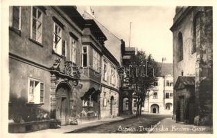 Sopron, Templom utca, Zsabokorszky mérnök eredeti fényképfelvétele és kiadása
