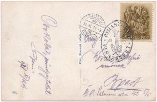 Rimaszombat, Rimavska Sobota; tér, Szálloda, Klein üzlete, autómobilok / square, hotel, shop, automo...